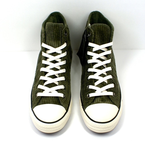 olive green chuck taylors